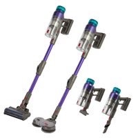 Σκούπα επαναφορτιζόμενη PRVC-40507 Primo Apollo Aqua Flex 3σε1 29.6V BLDC μοτέρ Γκρι-Μωβ