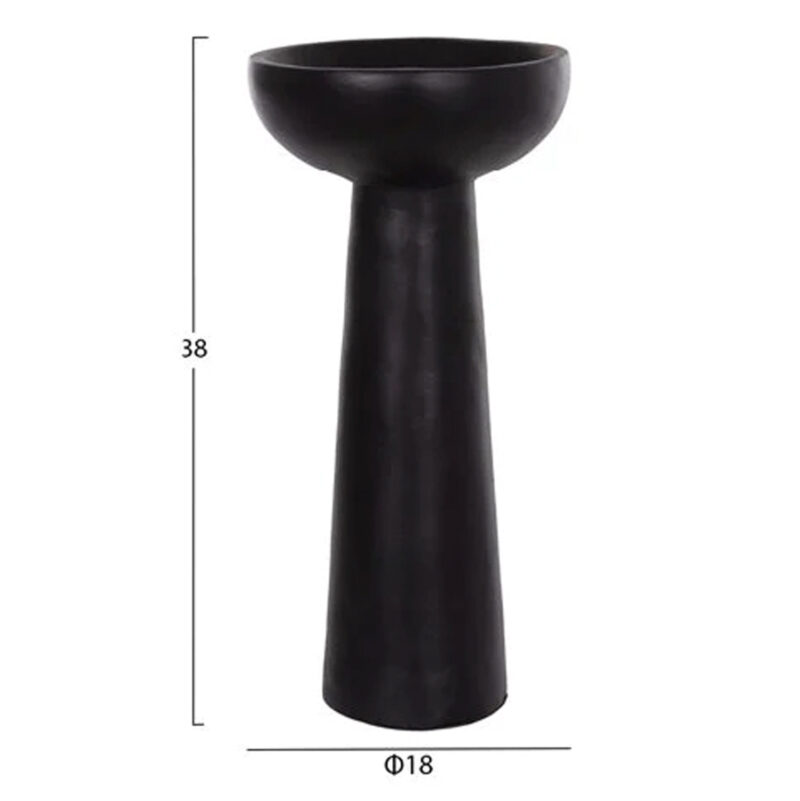 ΣΕΤ 3 ΕΠΙΤΡΑΠΕΖΙΑ ΔΙΑΚΟΣΜΗΤΙΚΑ ΒΑΖΑ LEKKAN ΗΜ21142.02 ΤΕΡΑΚΟΤΑ ΣΕ ΛΕΥΚΟ & ΜΑΥΡΟ