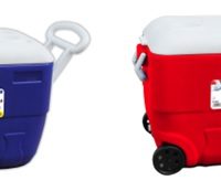 CAMPCOOL ΨΥΓΕΙΟ ΦΟΡΗΤΟ 50Lt. ΜΕ ΡΟΔΕΣ & ΧΕΙΡΟΛΑΒΕΣ ΜΕΤΑΦΟΡΑΣ