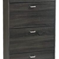 63-35280-30 VELCO Pro Systems ΠΑΠΟΥΤΣΟΘΗΚΗ ΜΕ ΤΕΣΣΕΡΙΣ ΠΟΡΤΕΣ -ΑΕΡΙΖΟΜΕΝΗ ΠΛΑΤΗ 63x24x150cm ΓΚΡΙ ΟΞΙΑ