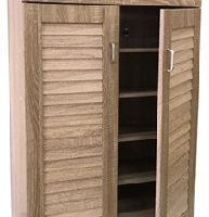 63-36928-29-ΝΕΑ VELCO Pro Systems ΠΑΠΟΥΤΣΟΘΗΚΗ ΜΕ ΔΥΟ ΠΟΡΤΕΣ, ΣΥΡΤΑΡΙ & 5 ΡΑΦΙΑ ΑΠΟΘΗΚΕΥΣΗΣ 68x32x98 cm ΣΦΕΝΔΑΜΟΣ