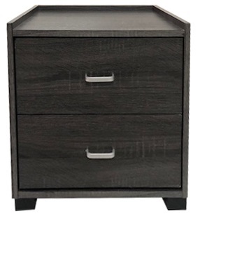 VELCO Pro Systems ΚΟΜΟΔΙΝΟ ΜΕ ΔΥΟ ΣΥΡΤΑΡΙΑ 48x38x50 εκ  ΓΚΡΙ ΟΞΙΑ