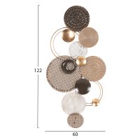 diakosmitiko-toichoy-fb94215-metallo-se-1 ΔΙΑΚΟΣΜΗΤΙΚΟ ΤΟΙΧΟΥ HM4215 ΜΕΤΑΛΛΟ ΣΕ ΓΗΙΝΑ ΧΡΩΜΑΤΑ 60x5x122 εκ.