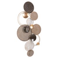 diakosmitiko-toichoy-fb94215-metallo-se-2 ΔΙΑΚΟΣΜΗΤΙΚΟ ΤΟΙΧΟΥ HM4215 ΜΕΤΑΛΛΟ ΣΕ ΓΗΙΝΑ ΧΡΩΜΑΤΑ 60x5x122 εκ.