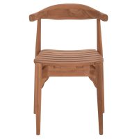 ΚΑΡΕΚΛΑ ΤΡΑΠΕΖΑΡΙΑΣ ΕΞ.ΧΩΡΟΥ DONNY HM6378 ΞΥΛΟ TEAK 52x54x74Υεκ.