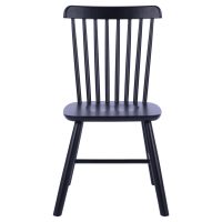 ΚΑΡΕΚΛΑ ΤΡΑΠΕΖΑΡΙΑΣ LUCIEN HM8645.02 ΞΥΛΟ ΟΞΙΑΣ ΣΕ ΜΑΥΡΟ ΜΑΤ ΧΡΩΜΑ 48x54x86Υεκ.