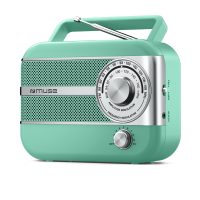 Ραδιόφωνο M-056AG MUSE Μπαταρίας-Ρεύματος Αναλογικό Πράσινο Retro
