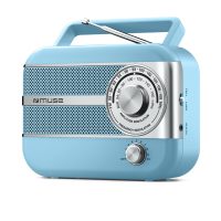 Ραδιόφωνο M-056SC MUSE Μπαταρίας-Ρεύματος Αναλογικό Μπλέ Retro