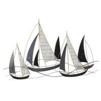 ΜΕΤΑΛΛΙΚΟ ΔΙΑΚΟΣΜΗΤΙΚΟ ΤΟΙΧΟΥ HM7160 ΑΝΘΡΑΚΙ ΛΕΥΚΟ ΧΡΥΣΟ 91x3x55Y εκ.