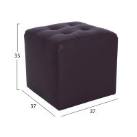 ΣΚΑΜΠΩ ΜΕ PU ΚΑΦΕ PUNK HM264.03 37x37x35εκ