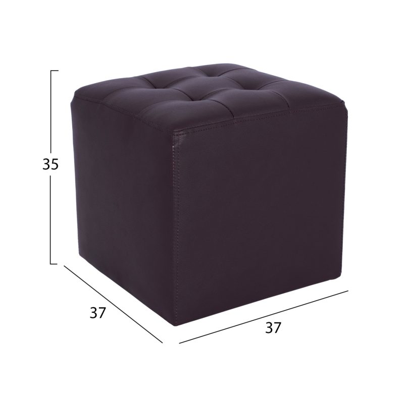 ΣΚΑΜΠΩ ΜΕ PU ΚΑΦΕ PUNK HM264.03 37x37x35εκ