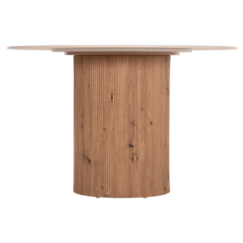 ΤΡΑΠΕΖΙ ΤΡΑΠΕZΑΡΙΑΣ TWIL HM18324 ΚΕΡΑΜΙΚΟ TOP ΟΨΗ ΤΡΑΒΕΡΤΙΝΑΣ-MDF ΒΑΣΗ Φ120x76Υεκ