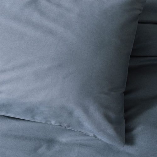 129CTN4444-1 Σετ παπλωματοθήκη Plain Cotton Box 4 τμχ Διπλή (200x220) χρώμα ανθρακί