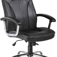 Velco Pro Systems ΚΑΡΕΚΛΑ ΓΡΑΦΕΙΟΥ ΜΑΥΡΗ -ΔΙΑΣΤΑΣΕΙΣ: 63x69x110/118cm- ΕΠΙΦΑΝΕΙΑ PU & PVC