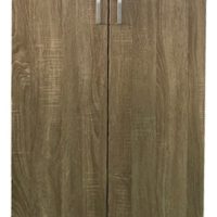 VELCO Pro Systems ΠΑΠΟΥΤΣΟΘΗΚΗ  ΜΕ ΔΥΟ ΠΟΡΤΕΣ - 6  ΡΑΦΙΑ ΑΠΟΘΗΚΕΥΣΗΣ - ΑΕΡΙΖΟΜΕΝΗ ΠΛΑΤΗ 60x32x122 εκ ΣΦΕΝΔΑΜΟΣ