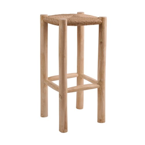 Σκαμπό Cazoo Φυσικό 35 x 35 x 76 TEAK 901-029