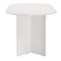 GP052-02274-3 Τραπέζι Sablin Megapap χρώμα λευκό 180x89,5x75εκ.