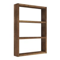 Ραφιέρα τοίχου Prena Megapap χρώμα καρυδί 43,2x9x60εκ.