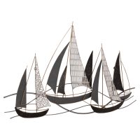 ΜΕΤΑΛΛΙΚΟ ΔΙΑΚΟΣΜΗΤΙΚΟ ΤΟΙΧΟΥ HM7160 ΑΝΘΡΑΚΙ ΛΕΥΚΟ ΧΡΥΣΟ 91x3x55Y εκ.