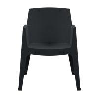 ΠΟΛΥΘΡΟΝΑ ΠΟΛΥΠΡΟΠΥΛΕΝΙΟΥ SLEEK HM6370.02 ΜΑΥΡΗ 68x63x82,5Υεκ.