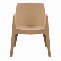 ΠΟΛΥΘΡΟΝΑ ΠΟΛΥΠΡΟΠΥΛΕΝΙΟΥ SLEEK HM6370.03 ΚΑΠΟΥΤΣΙΝΟ 68x63x82,5Υεκ.