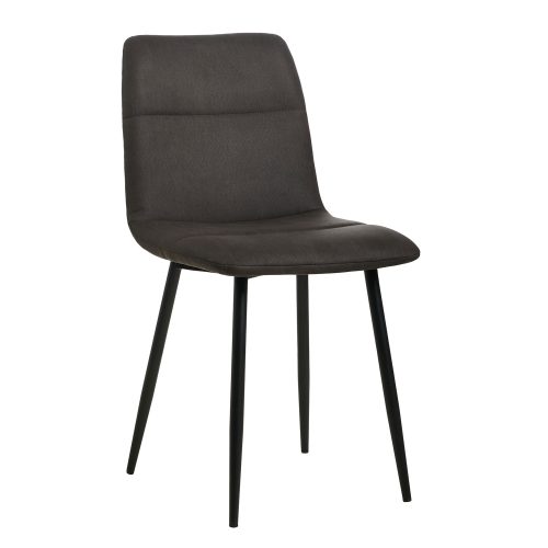 Καρέκλα Paolina special γκρι 42 x 53 x 87 Μέταλλο, Ύφασμα 300-407