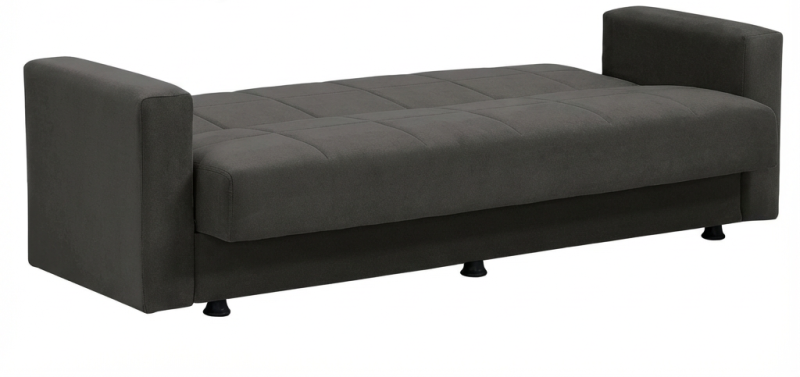Sebastian καναπές κρεβάτι με αποθηκευτικό χώρο 210x78εκ. Ανθρακί