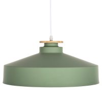 ΦΩΤΙΣΤΙΚΟ ΟΡΟΦΗΣ ΚΡΕΜΑΣΤΟ HM4159.05 ΠΡΑΣΙΝΟ ΜΕΤΑΛΛΙΚΟ ΚΑΠΕΛΟ Φ40x116Υεκ