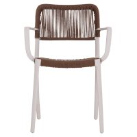 ΠΟΛΥΘΡΟΝΑ ΕΞ.ΧΩΡΟΥ STRIDER HM6391.01 ΛΕΥΚΟ ΠΟΛΥΠΡΟΠΥΛΕΝΙΟ--ΚΑΦΕ ΣΧΟΙΝΙ 57x53x80Υεκ.