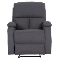 ΠΟΛΥΘΡΟΝΑ RELAX DIONI HM3296.01 ΓΚΡΙ ΥΦΑΣΜΑ 85x90x100Υεκ.