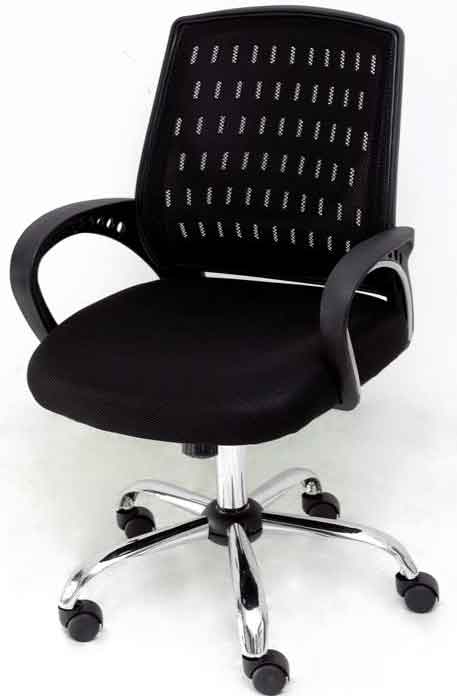 Velco Pro Systems ΚΑΡΕΚΛΑ ΓΡΑΦΕΙΟΥ ΜΑΥΡΗ-ΔΙΑΣΤΑΣΕΙΣ: 59x55x91/111cm