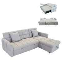 goniakos-kanapes-krebati-anastrepsimos-f ΓΩΝΙΑΚΟΣ ΚΑΝΑΠΕΣ-ΚΡΕΒΑΤΙ ΑΝΑΣΤΡΕΨΙΜΟΣ NEZU HM3294.02 ΜΠΕΖ ΥΦΑΣΜΑ 213x145x83Υεκ.