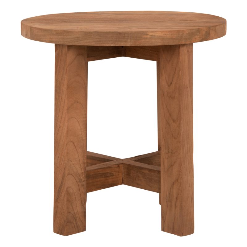 skampo-stroggylo-apo-xylo-teak-se-fysiko-2 ΣΚΑΜΠΟ-ΤΡΑΠΕΖΑΚΙ ΣΤΡΟΓΓΥΛΟ ΑΠΟ ΞΥΛΟ ΤΕΑΚ ΣΕ ΦΥΣΙΚΟ ΧΡΩΜΑ HM7943 45,5x40x45Υ εκ.