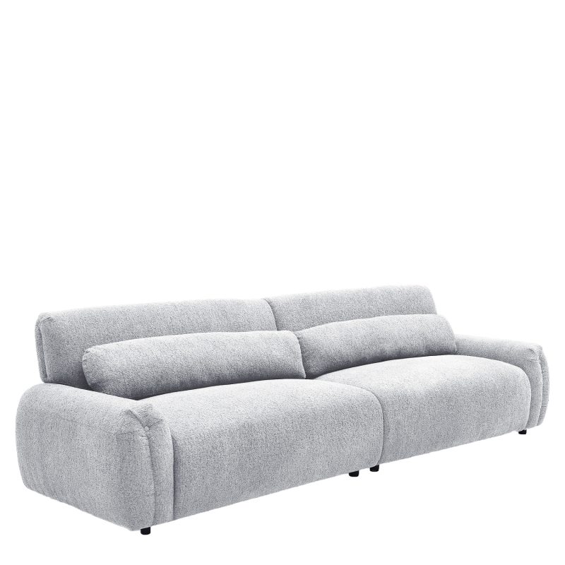 14300038-1 Καναπές Τετραθέσιος ArteLibre VORTICA Γκρι Ύφασμα 280x85x78cm