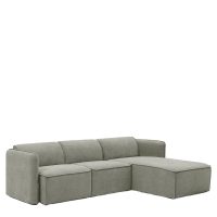 14300041-1 Καναπές Γωνιακός Αναστρέψιμος ArteLibre MAFFEI Γκρι Ύφασμα 268x163x76cm