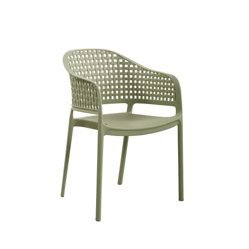 Πολυθρόνα CUBA λαδί 56 x 54 x 81 Πολυπροπυλένιο (PP) 900-339