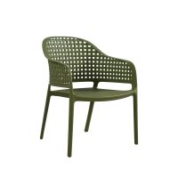 Πολυθρόνα CUBA-L λαδί 66 x 67 x 82 Πολυπροπυλένιο (PP) 900-340