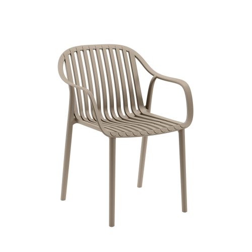 900-355 Καρέκλα Luaz μόκα 54 x 60 x 83 Πολυπροπυλένιο (PP) 900-355