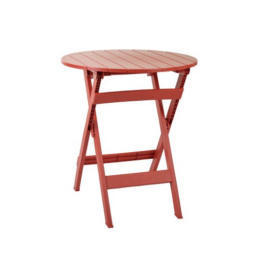 Τραπέζι Orbit κοραλί Φ62 x  x 80 Πολυπροπυλένιο (PP) 900-378