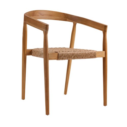 901-005 Πολυθρόνα Amora Φυσικό 58 x 55 x 78.5 TEAK 901-005