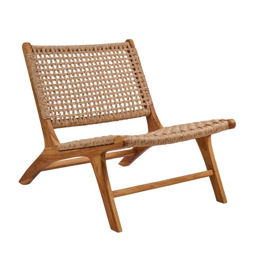 Πολυθρόνα Sakira Φυσικό 66 x 80 x 68 TEAK 901-006