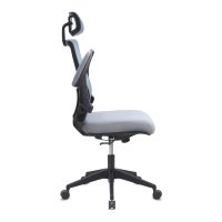 Καρέκλα γραφείου διευθυντική Belora Megapap με ύφασμα Mesh χρώμα γκρι 63,5x62x117/127εκ.