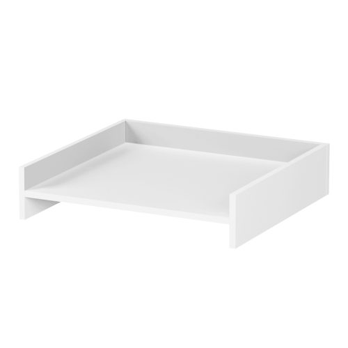 GP041-01091-1 Βάση στήριξης πλυντηρίου - στεγνωτηρίου Sunta Megapap χρώμα λευκό 65,8x61,9x15εκ.