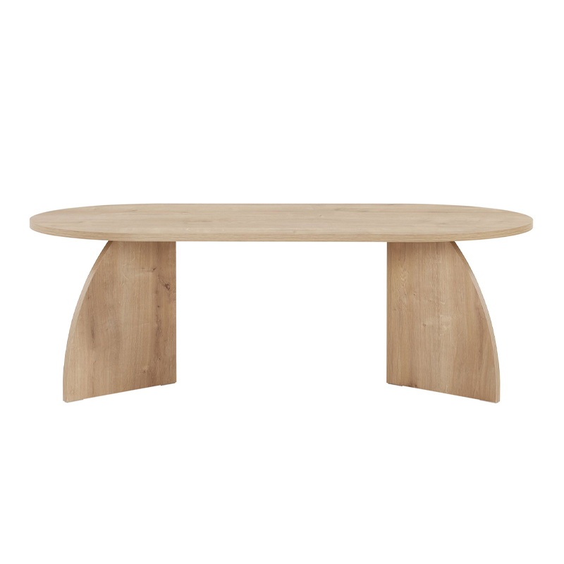 Τραπεζάκι σαλονιού Melina Megapap χρώμα sapphire oak 120x60x40εκ.