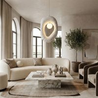 Φωτιστικό οροφής Zoga Megapap G9 fiberglass μονόφωτο χρώμα λευκό 30x12x90εκ.