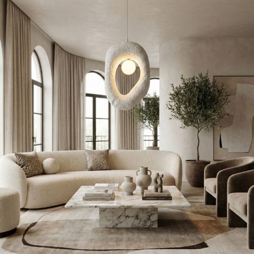 GP052-02511-1 Φωτιστικό οροφής Zoga Megapap G9 fiberglass μονόφωτο χρώμα λευκό 30x12x90εκ.