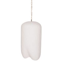 ΦΩΤΙΣΤΙΚΟ ΟΡΟΦΗΣ ΚΡΕΜΑΣΤΟ LOGKY HM4704.02L--FIBER CEMENT ΛΕΥΚΟ 35x35x67Υεκ