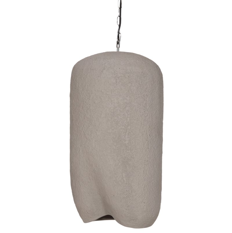 fotistiko-orofis-kremasto-fb9470403l-fib ΦΩΤΙΣΤΙΚΟ ΟΡΟΦΗΣ ΚΡΕΜΑΣΤΟ LOGKY HM4704.03L--FIBER CEMENT ΓΚΡΙ 35x35x67Υεκ