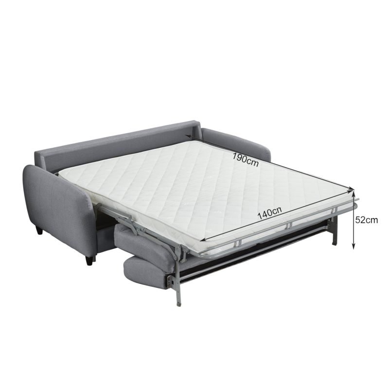 kanapes-krebati-me-anadiplstroma-fb93311-2 ΚΑΝΑΠΕΣ-ΚΡΕΒΑΤΙ ΜΕ ΑΝΑΔΙΠΛ.ΣΤΡΩΜΑ ETUDINE HM3311.01 ΓΚΡΙ ΥΦΑΣΜΑ 190x98x90Υεκ