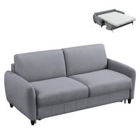 kanapes-krebati-me-anadiplstroma-fb93311 ΚΑΝΑΠΕΣ-ΚΡΕΒΑΤΙ ΜΕ ΑΝΑΔΙΠΛ.ΣΤΡΩΜΑ ETUDINE HM3311.01 ΓΚΡΙ ΥΦΑΣΜΑ 190x98x90Υεκ